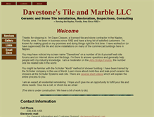 Tablet Screenshot of davestonestile.com